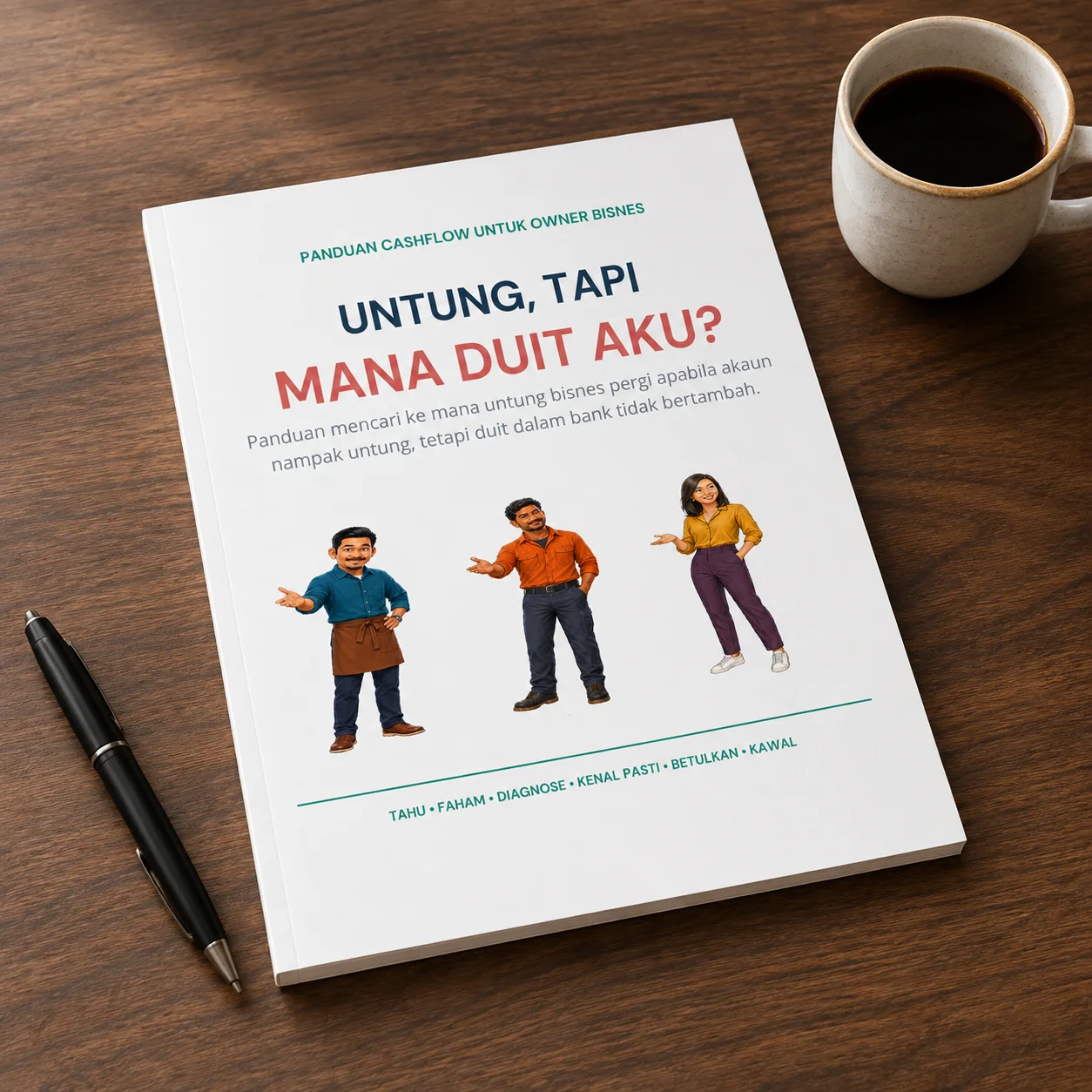 Kulit ebook Untung Tapi Mana Pergi Duit Aku